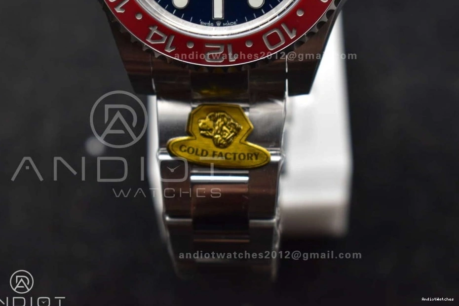 VR3285 Factory Black Gold GMT Weight BLRO Dial 929 Bold 1:1 126719 Oyster Bracelet Master CHS Gain on Edition II Best 1109